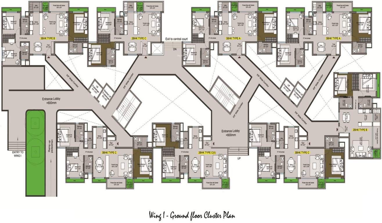 green storeys Images for Cluster Plan of MPN Green Storeys