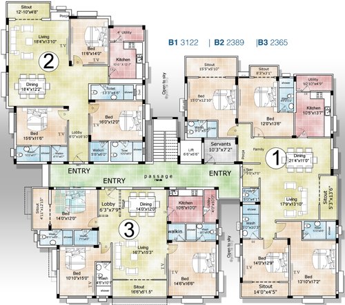  oceanic Images for Cluster Plan of Vinayagar Oceanic