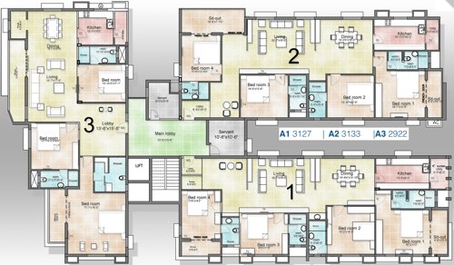  oceanic Images for Cluster Plan of Vinayagar Oceanic