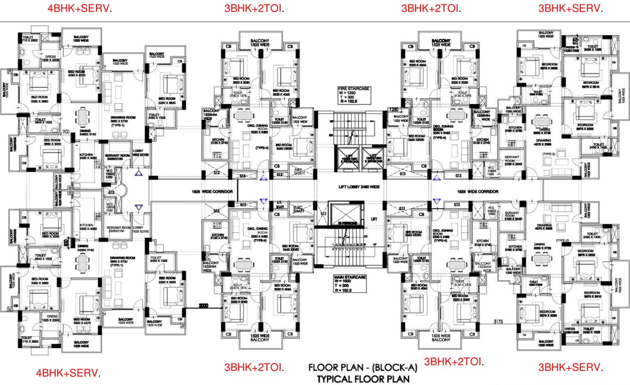 Images for Cluster Plan of Sanchar Palm Heights