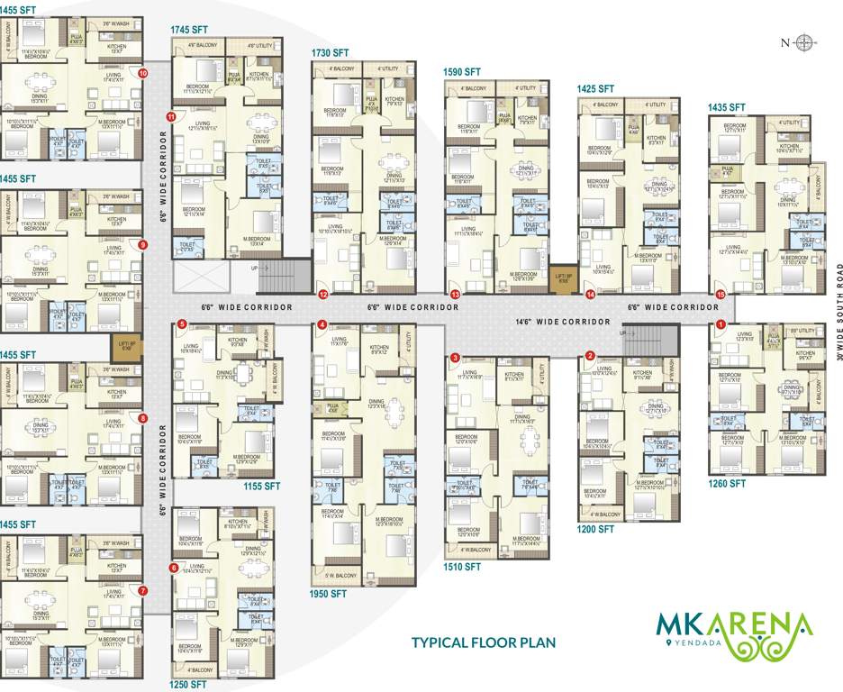  arena Images for Cluster Plan of  Arena