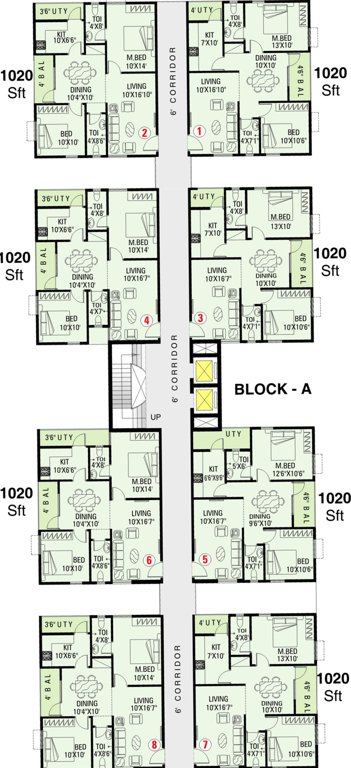 Images for Cluster Plan of MVV Builders Enclave