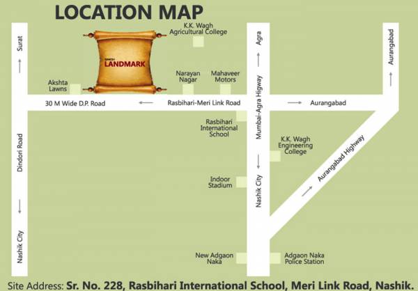 Images for Location Plan of Nerkar Ganesh Landmark