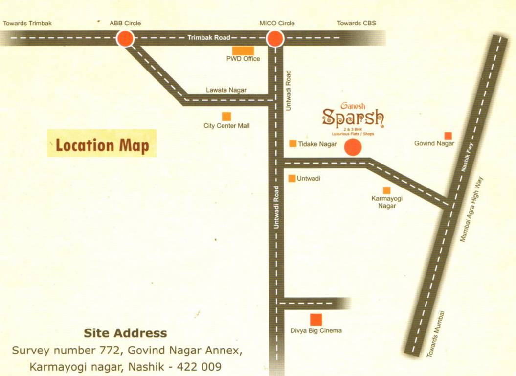 Images for Location Plan of Nerkar Ganesh Sparsh