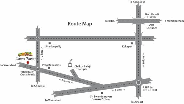 Images for Location Plan of Modi Serene Farms