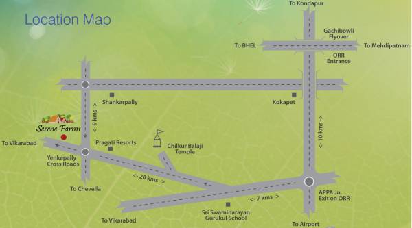 Images for Location Plan of Modi Serene Farms