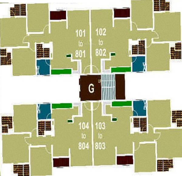 Images for Cluster Plan of Balaji Shrifal Heights Images for Cluster Plan of Balaji Shrifal Heights