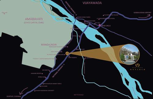  monarch Images for Location Plan of Manjeera Monarch