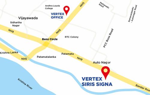  siris-signa Images for Location Plan of Vertex Siris Signa