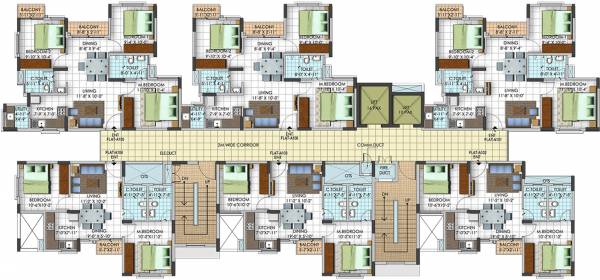 Images for Cluster Plan of Shriram Land Shriline Primrose