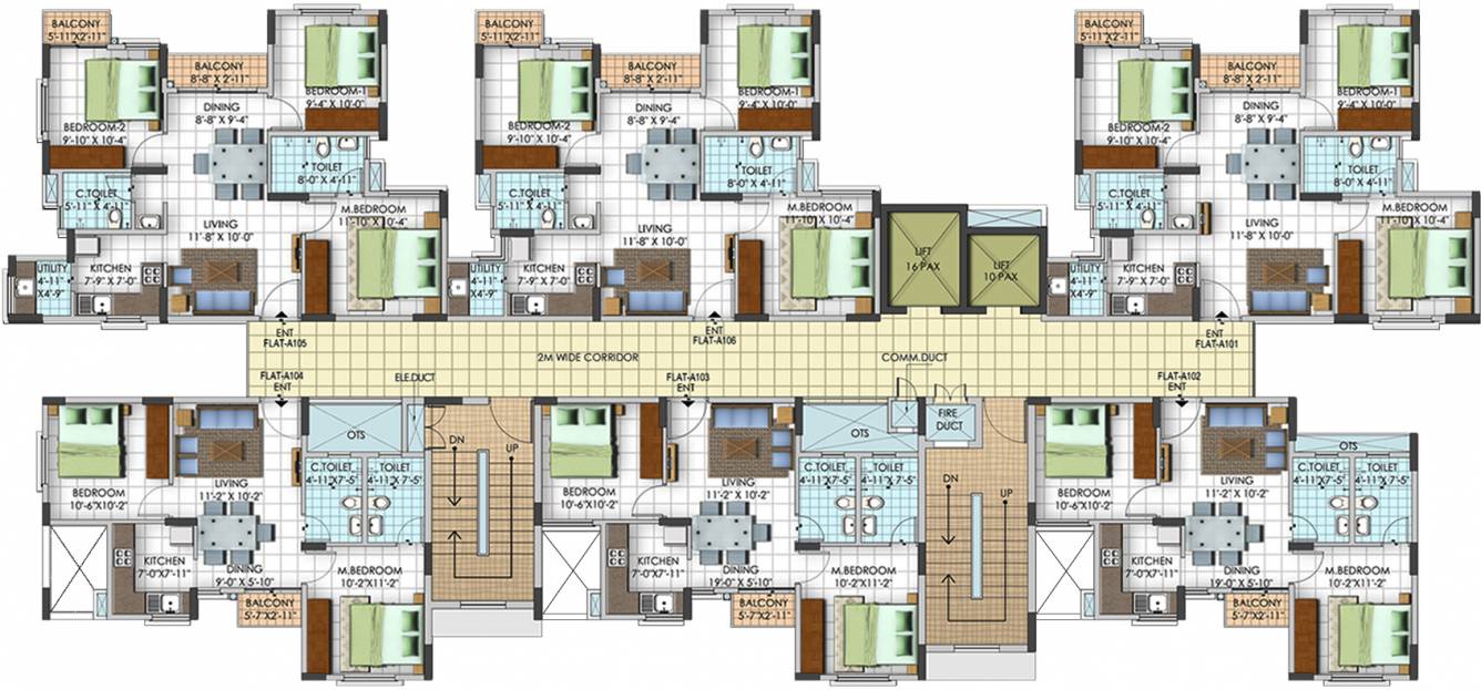 Images for Cluster Plan of Shriram Land Shriline Primrose