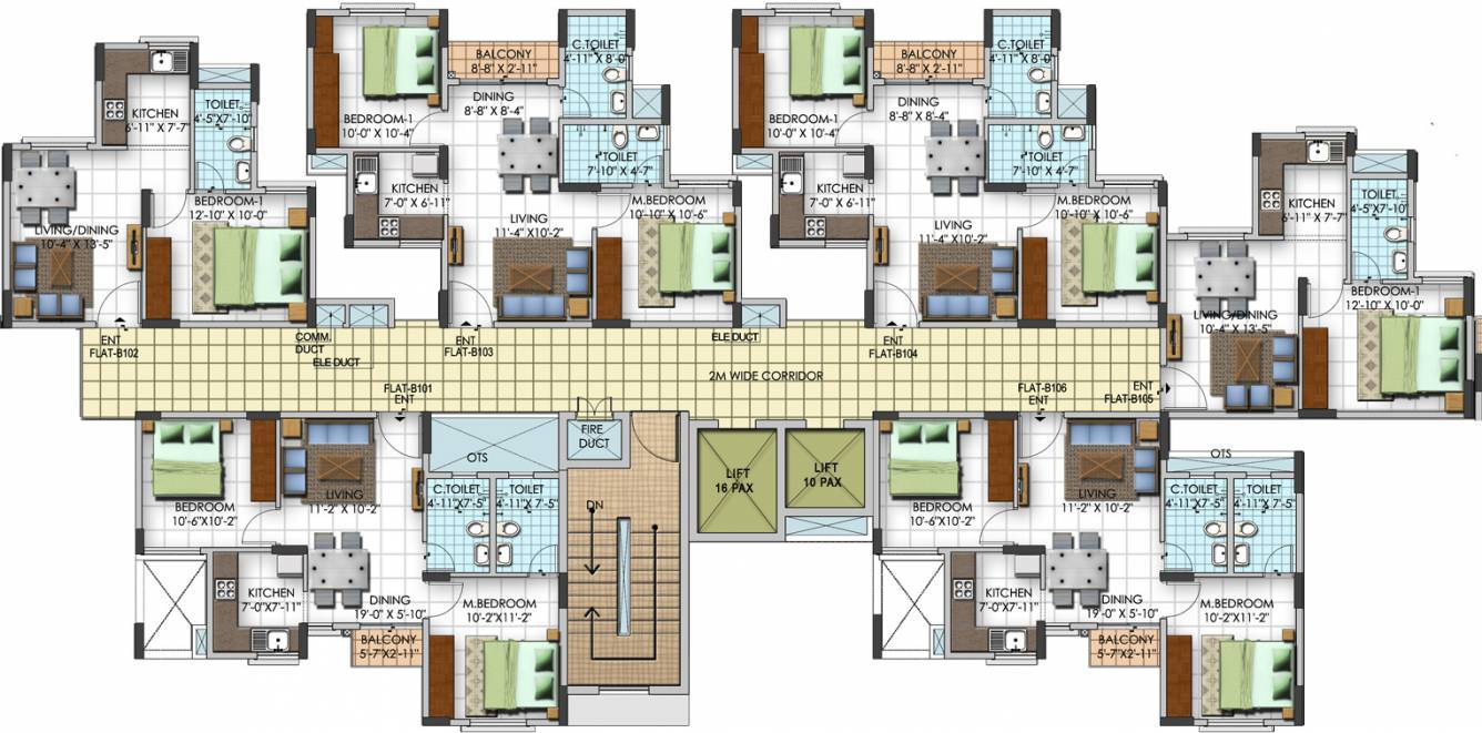 Images for Cluster Plan of Shriram Land Shriline Primrose