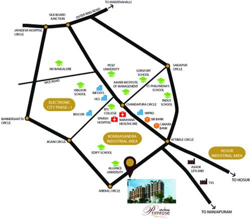  shriline-primrose Images for Location Plan of Shriram Land Shriline Primrose