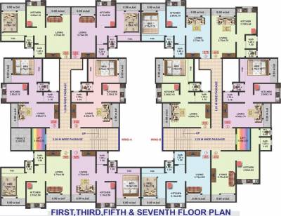  galaxy Wing A & B Cluster Plan For Odd Floor