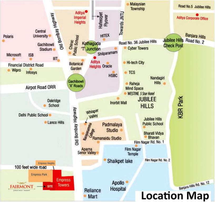 Images for Location Plan of Aditya Faremont