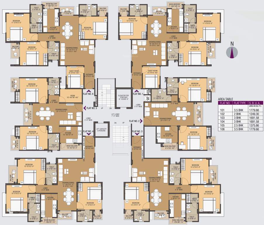  south court Images for Cluster Plan of Shree Ram South Court