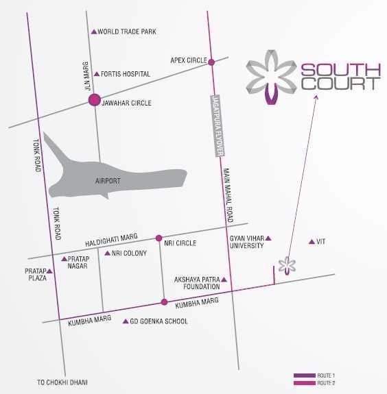  south court Location Plan