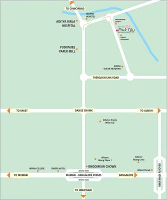 Images for Location Plan of Alliance Nisarg Pink Lily