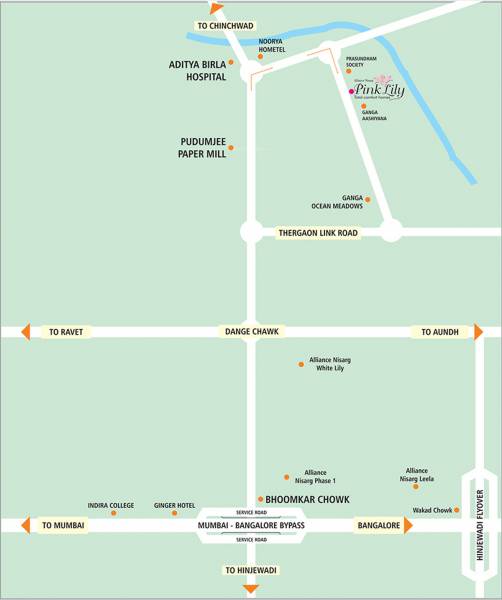 Images for Location Plan of Alliance Nisarg Pink Lily