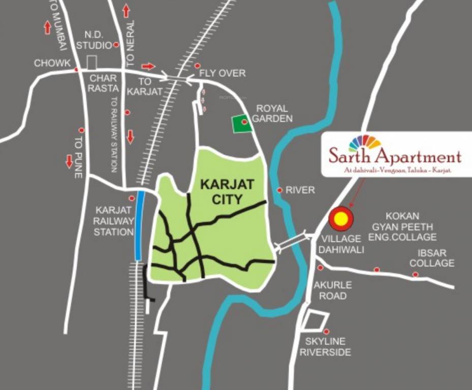 Images for Location Plan of YS Sarth Apartment