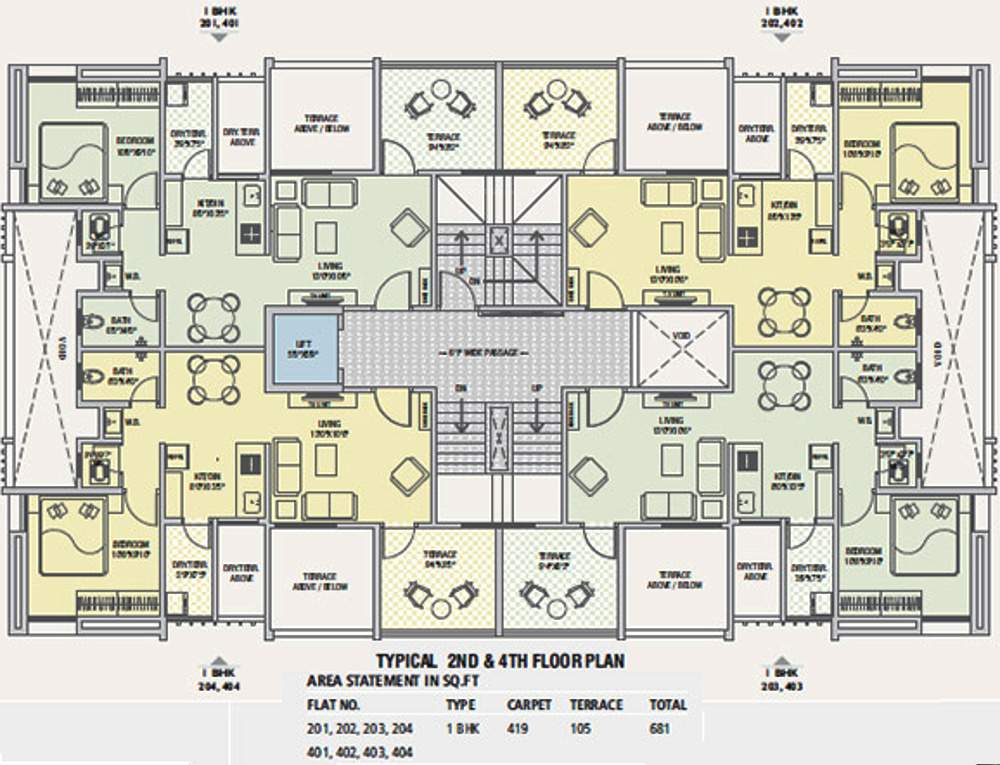  nisarg phase ii Images for Cluster Plan of Alliance Nisarg Phase II