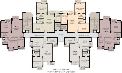 Images for Cluster Plan of Ansal Greenfield Residencia