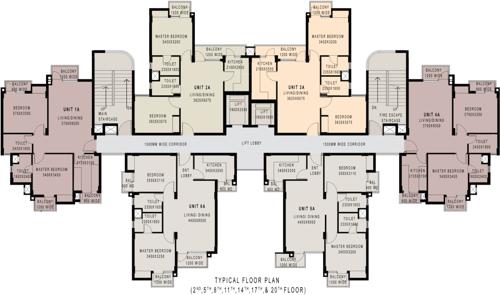 Images for Cluster Plan of Ansal Greenfield Residencia