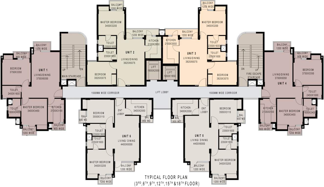 Images for Cluster Plan of Ansal Greenfield Residencia