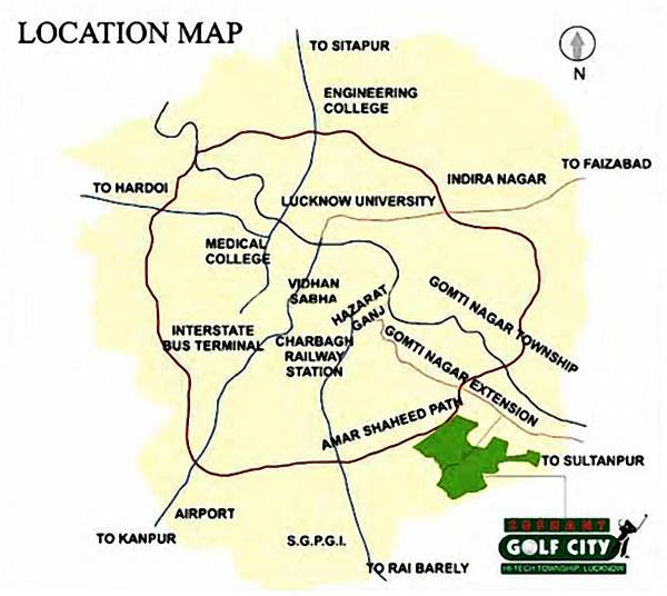 Images for Location Plan of Ansal Greenfield Residencia