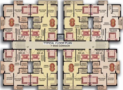 Images for Cluster Plan of Sibasakti Archies Mansion Images for Cluster Plan of Sibasakti Archies Mansion