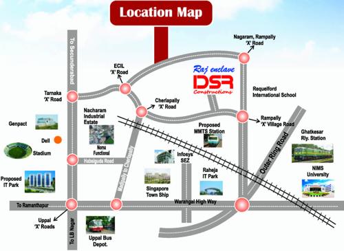  raj-enclave Images for Location Plan of DSR Raj Enclave