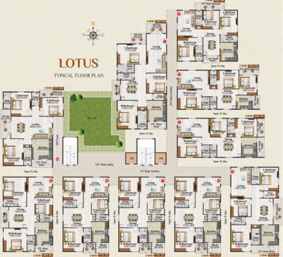 Images for Cluster Plan of Concrete Palazzo palazzo Images for Cluster Plan of Concrete Palazzo
