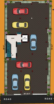 Images for Cluster Plan of AA Construction Anandham Flats