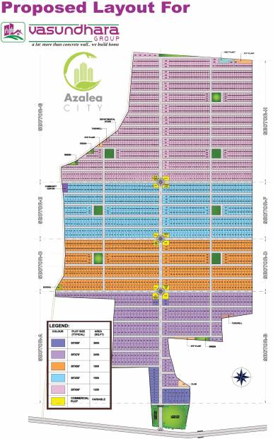 Images for Layout Plan of Vasundhara Azalea City
