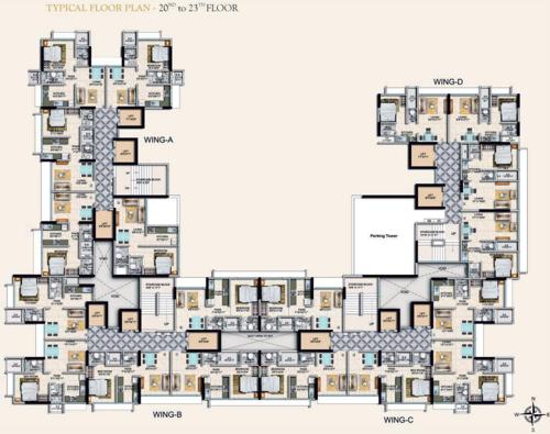 Images for Cluster Plan of J V Realty Ariana Residency Images for Cluster Plan of J V Realty Ariana Residency