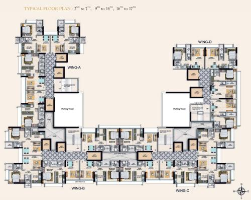 Images for Cluster Plan of J V Realty Ariana Residency Images for Cluster Plan of J V Realty Ariana Residency