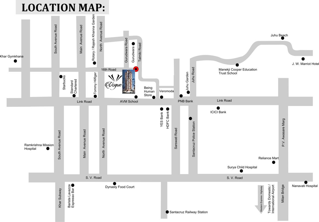  vogue Images for Location Plan of Paradigm Vogue
