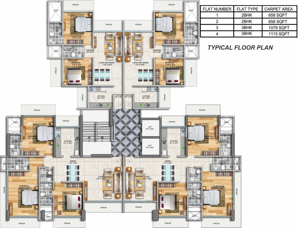 Images for Cluster Plan of Paradigm Nivan