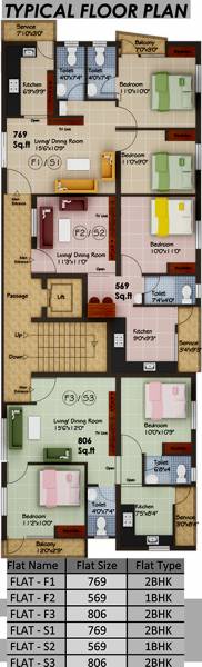 Images for Cluster Plan of BK Blossom Images for Cluster Plan of BK Blossom