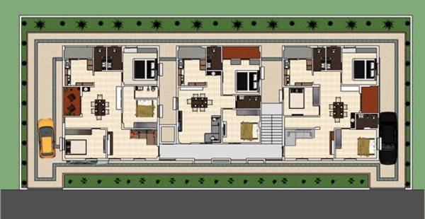 Images for Cluster Plan of Manisha Petals Images for Cluster Plan of Manisha Petals