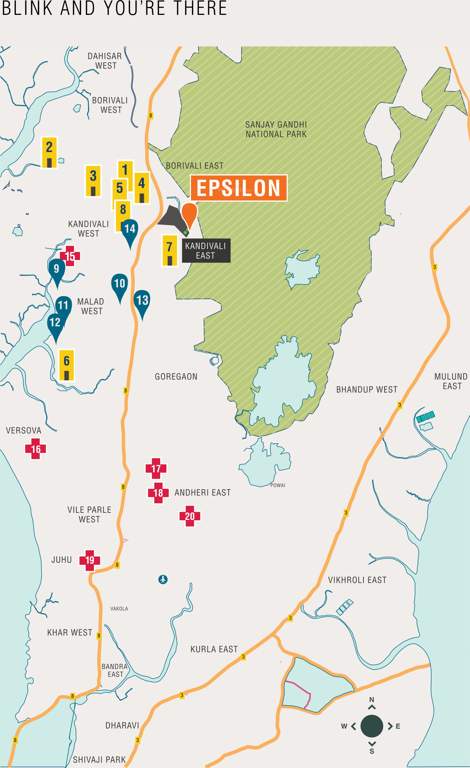 epsilon Images for Location Plan of SD Epsilon