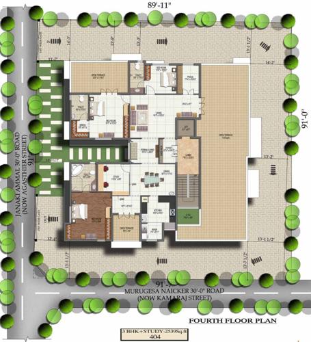 Images for Cluster Plan of Brownstar Rathnammal Apartments Images for Cluster Plan of Brownstar Rathnammal Apartments