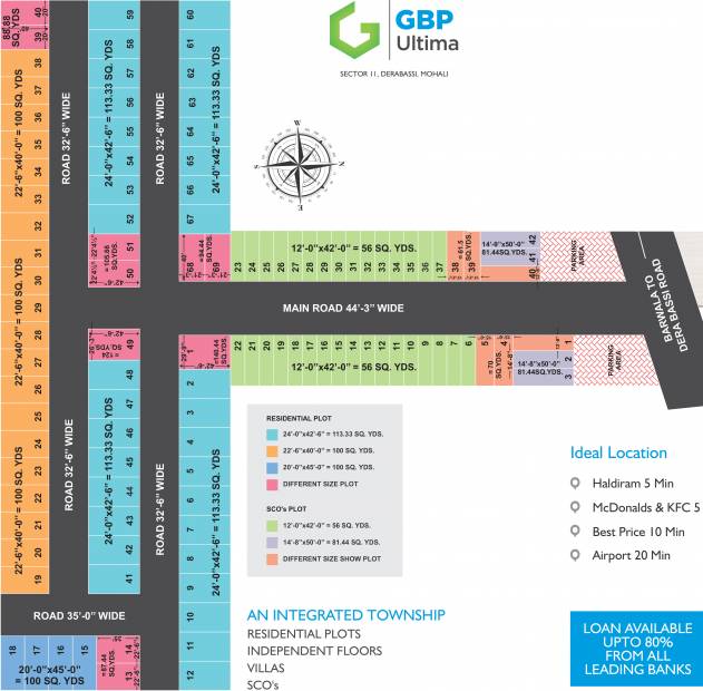 Images for Layout Plan of GBP Ultima