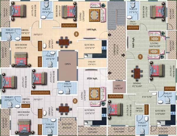 Images for Cluster Plan of Saveria Metropole