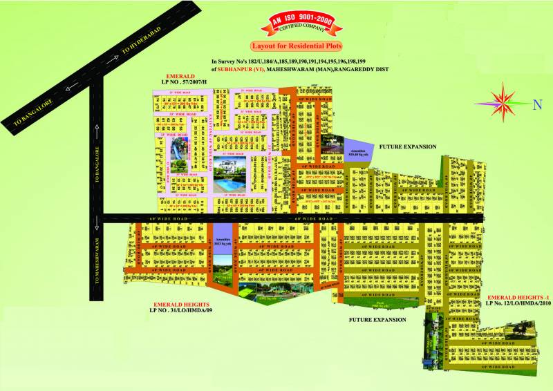 Images for Layout Plan of Gangothri Emerald Heights