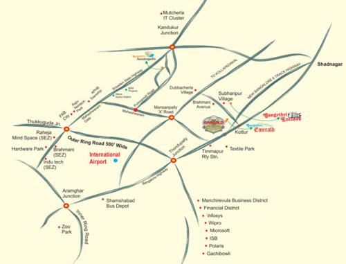 Images for Location Plan of Gangothri Emerald Heights Images for Location Plan of Gangothri Emerald Heights