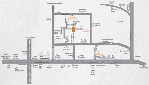 signature Images for Location Plan of SLS Signature