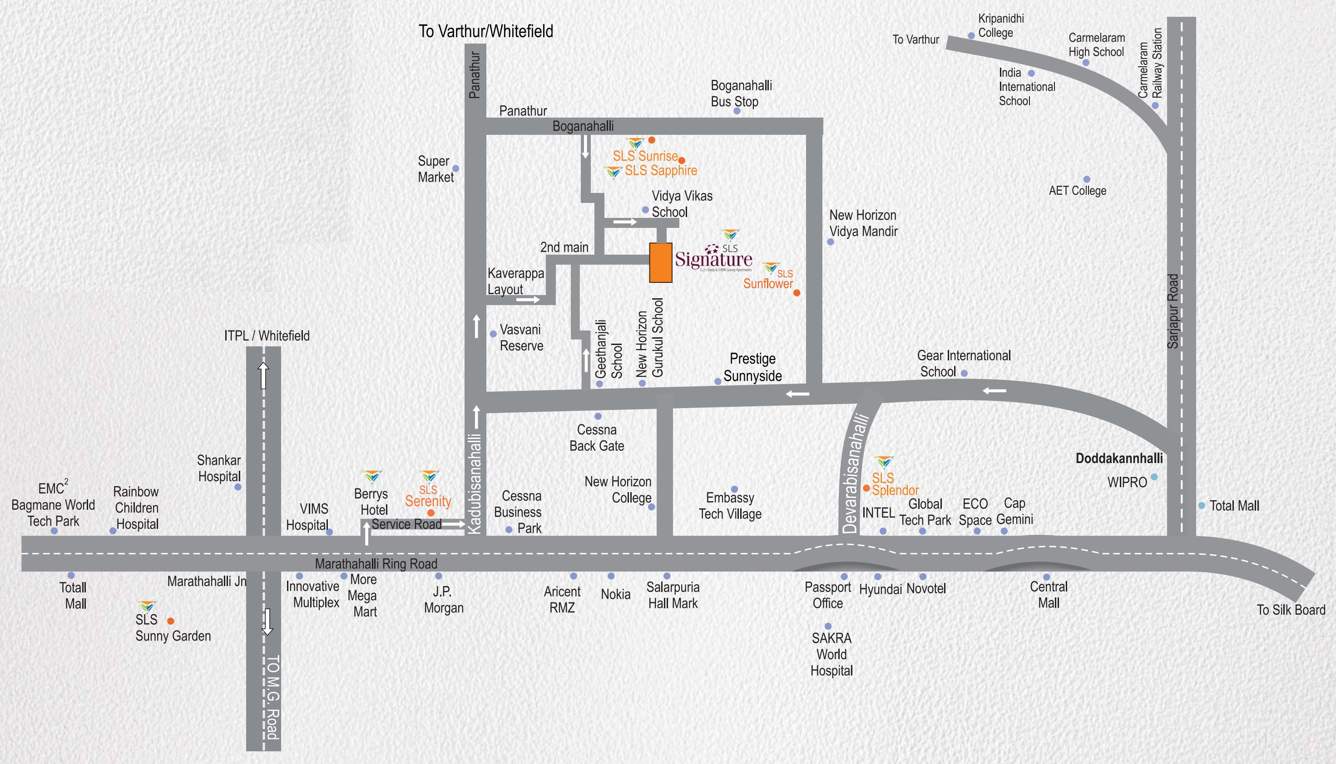 signature Images for Location Plan of SLS Signature