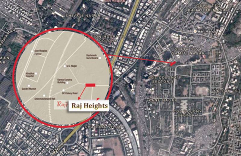  raj-heights Images for Location Plan of Alamdar Raj Heights