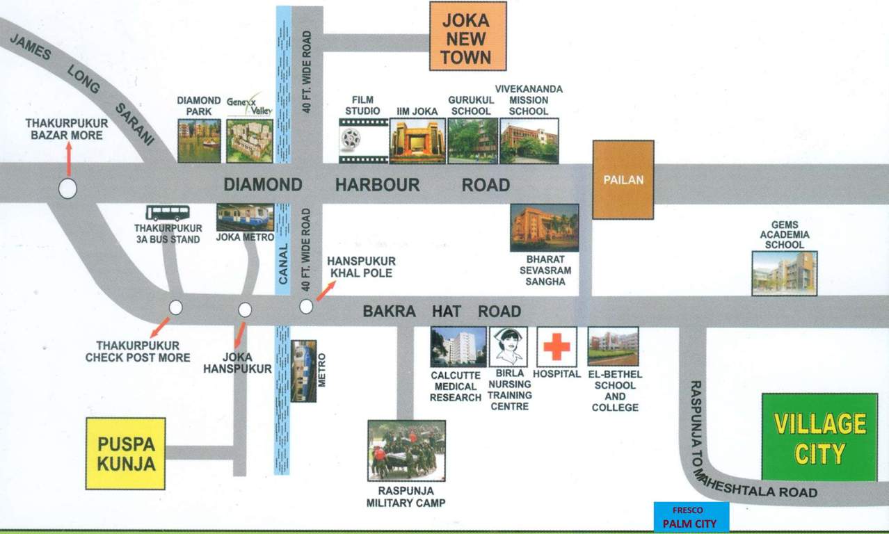  fresco fountain city plots Images for Location Plan of Vriddhi Fresco Palm City Plots
